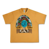 Peanut Butter western rainbow  be kind Urban Heavy Tee - RanaPortraitStore