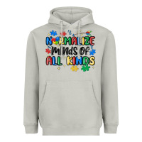 Moon Dust normalize minds of all kinds Heavyweight Hoodie - MaliasSmallBusiness