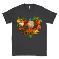 Smoke fall pumpkin heart Classic Tee - AdoDesignShop