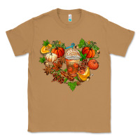 Toasted Coconut fall pumpkin heart Classic Tee - AdoDesignShop