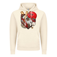 Vintage Artic baseball home plate Vintage Hoodie - Zillion Design Studio