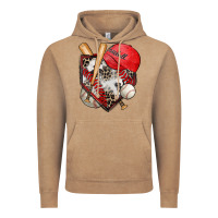 Vintage Coffee baseball home plate Vintage Hoodie - Zillion Design Studio