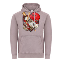 Vintage Zinc baseball home plate Vintage Hoodie - Zillion Design Studio