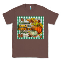 Chestnut autumn leaves and pumpkins please mouse pad Classic Tee - BundleAndBundleShop