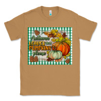 Toasted Coconut autumn leaves and pumpkins please mouse pad Classic Tee - BundleAndBundleShop