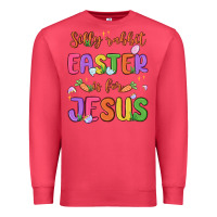 Cardinal silly rabbit easter is for jesus Premium Sweatshirt - MaliasSmallBusiness