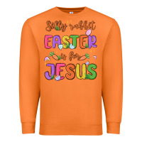 Carrot silly rabbit easter is for jesus Premium Sweatshirt - MaliasSmallBusiness