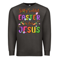 Smoke silly rabbit easter is for jesus Premium Sweatshirt - MaliasSmallBusiness