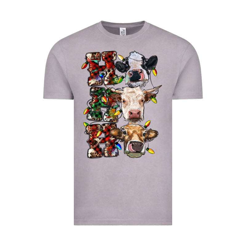 Hohoho Cows Vintage Tee by RanaPortraitStore | Teevron