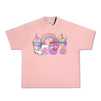 Salmon unicorn coffee cups Urban Heavy Tee - Zillion Design Studio