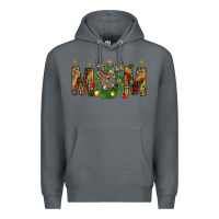Rock Western Mom With Reindeer Premium Hoodie - BundleAndBundleShop