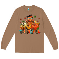 Toasted Coconut thankful pumpkins and turkey Long Sleeve Tee - AdoDesignShop