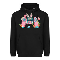 Black happy easter Heavyweight Hoodie - MaliasSmallBusiness