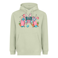 Matcha happy easter Heavyweight Hoodie - MaliasSmallBusiness