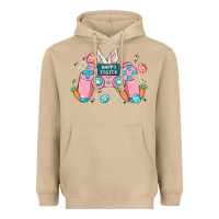 Mushroom happy easter Heavyweight Hoodie - MaliasSmallBusiness