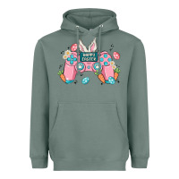 Sage happy easter Heavyweight Hoodie - MaliasSmallBusiness