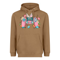 Toasted Coconut happy easter Heavyweight Hoodie - MaliasSmallBusiness