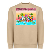 Mushroom beach summer coffee cups Heavyweight Sweatshirt - Zillion Design Studio