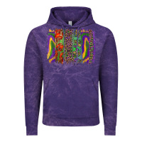 Cloud Purple Mardi Gras Brushstrokes Vintage Hoodie - RanaPortraitStore