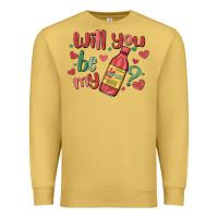 Antique Gold will you be my Premium Sweatshirt - MaliasSmallBusiness