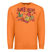 Carrot will you be my Premium Sweatshirt - MaliasSmallBusiness