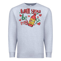 Heather Grey will you be my Premium Sweatshirt - MaliasSmallBusiness