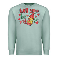Seafoam will you be my Premium Sweatshirt - MaliasSmallBusiness