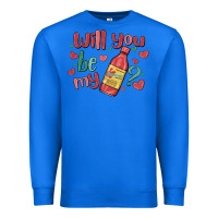 True Royal will you be my Premium Sweatshirt - MaliasSmallBusiness