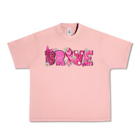 Salmon Breast Cancer Brave Urban Heavy Tee - texasbilliewilder