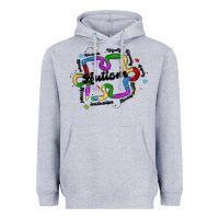 Heather Grey autism teacher pencil Heavyweight Hoodie - MaliasSmallBusiness