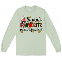 Matcha santa's favorite  paraprofesyonal Long Sleeve Tee - AdoDesignShop