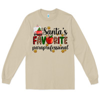 Mushroom santa's favorite  paraprofesyonal Long Sleeve Tee - AdoDesignShop