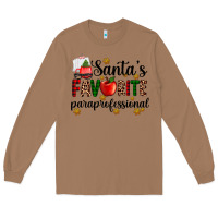 Toasted Coconut santa's favorite  paraprofesyonal Long Sleeve Tee - AdoDesignShop