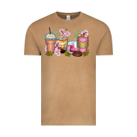 Vintage Camel flowers coffee cups Vintage Tee - Zillion Design Studio