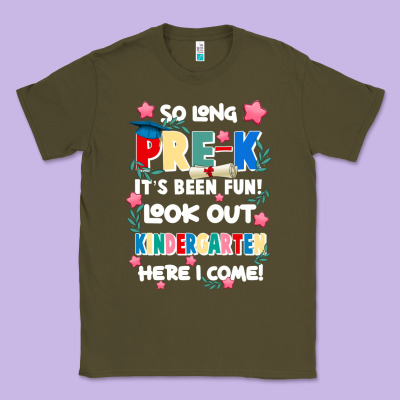 So Long Pre K Classic Tee Designed By Jahusdesignshop