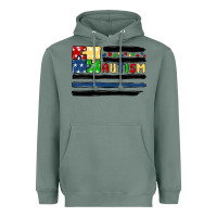 Sage autism usa flag Heavyweight Hoodie - MaliasSmallBusiness