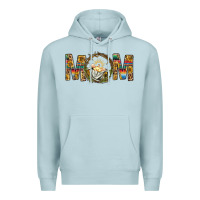 Blue Mist Western Mom With Baby Jesus Premium Hoodie - BundleAndBundleShop