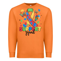 Carrot support squad autism Premium Sweatshirt - MaliasSmallBusiness