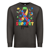 Smoke support squad autism Premium Sweatshirt - MaliasSmallBusiness