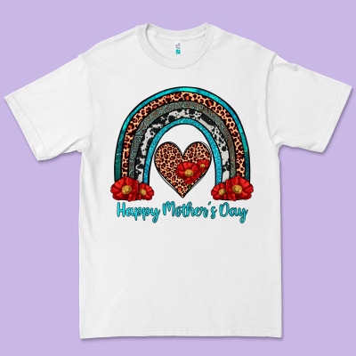 Happy Mother's Day Rainbow Premium Tee Designed By Artiststas