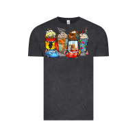 Cartoon Characters Coffee Cups Vintage Tee | Teevron