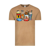 Vintage Camel cartoon characters coffee cups Vintage Tee - Zillion Design Studio