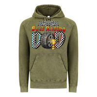 Vintage Olive best racing dad Vintage Hoodie - texasbilliewilder