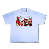 Grape Ice ladybug coffee cups Urban Heavy Tee - Zillion Design Studio
