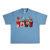 Pebble Blue ladybug coffee cups Urban Heavy Tee - Zillion Design Studio