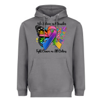 Storm we believe in miracles fight cancer in all colors Heavyweight Hoodie - MaliasSmallBusiness