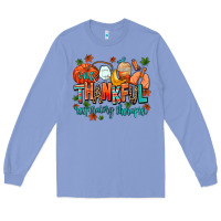 Colony Blue one thankful respiratory therapist Long Sleeve Tee - AdoDesignShop