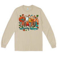 Mushroom one thankful respiratory therapist Long Sleeve Tee - AdoDesignShop