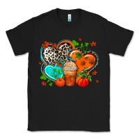 Black western leopard  fall   hearts Classic Tee - AdoDesignShop