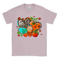 Lilac western leopard  fall   hearts Classic Tee - AdoDesignShop